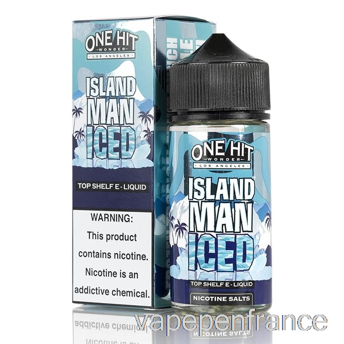 Island Man Iced - E-liquide One Hit Wonder - Stylo Vape 100 Ml 0 Mg
